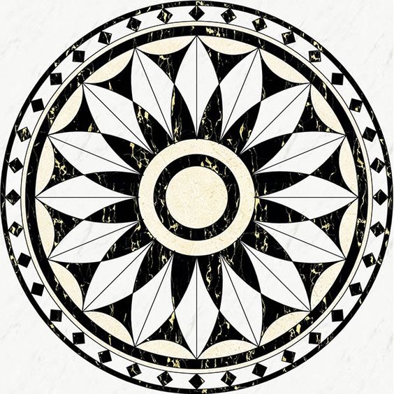  Mẫu đá hoa văn sàn biệt thự MS002